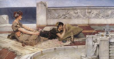 Love's Votaries (mk23), Alma-Tadema, Sir Lawrence